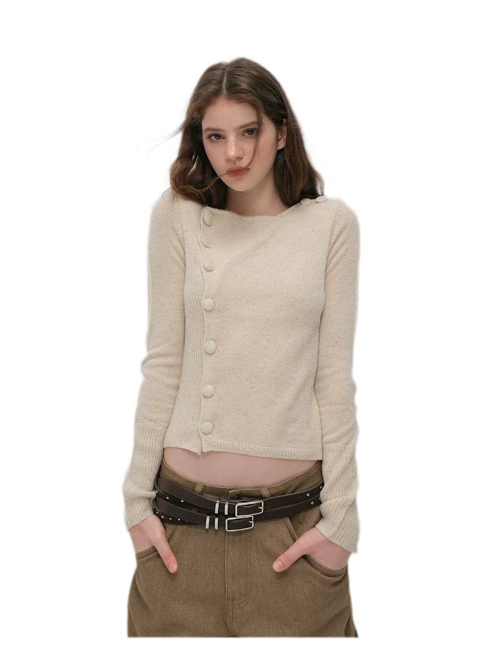 Metallic Textured Knit Cardigan