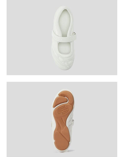 Sporty Open Mary Jane Shoes