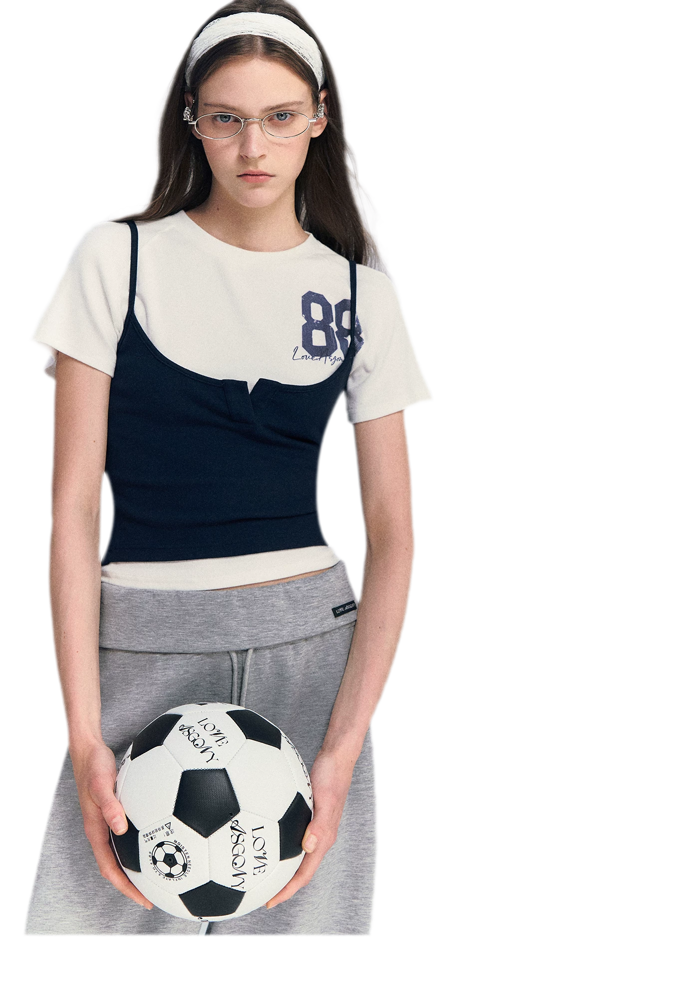 Vintage Layered Raglan Tee