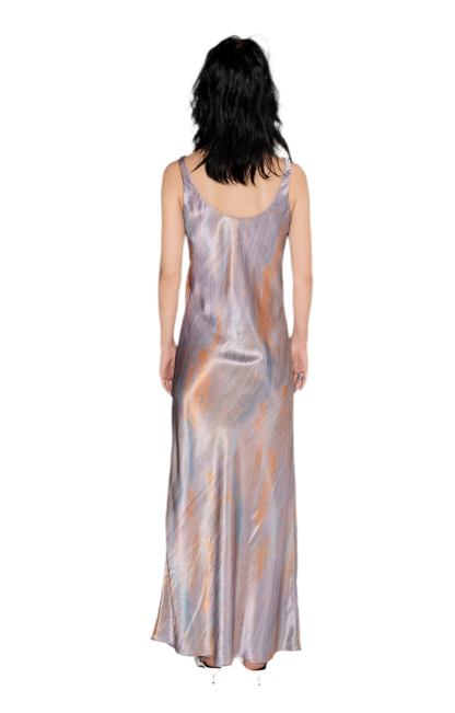 Twist Bias Slip Dress