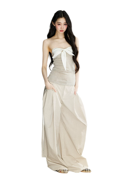 High Waist Wide Leg Pants