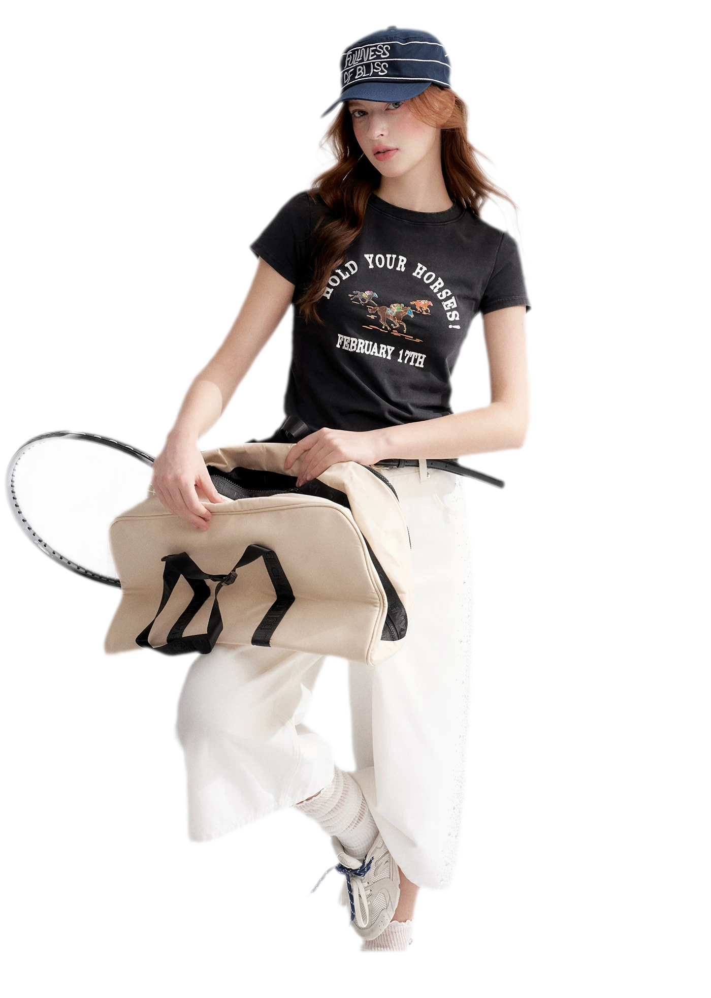 Vintage Horse Print Tee