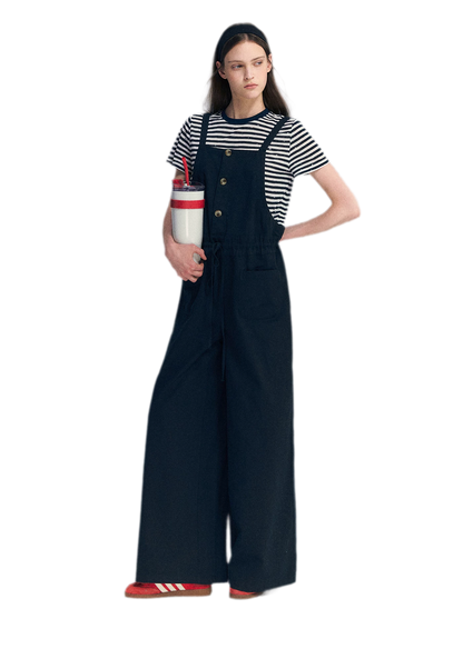 Drawstring Jumpsuit