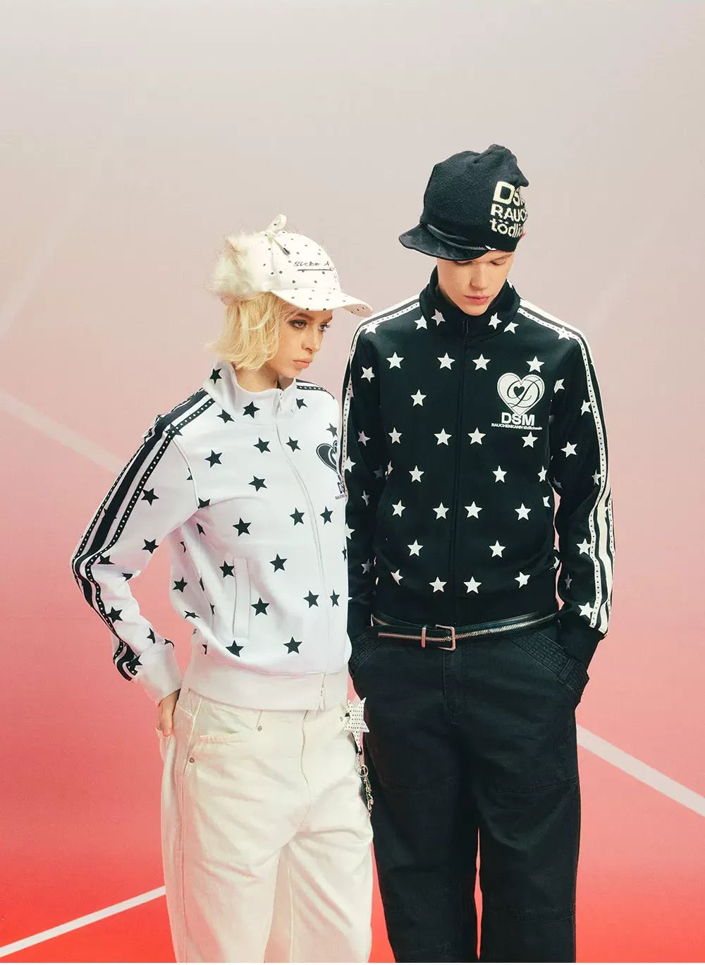Star Print Slim Jacket