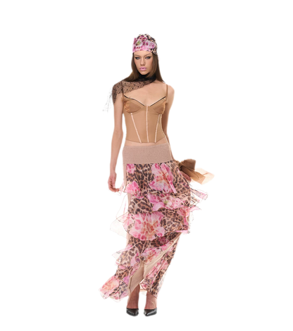 Lace Mesh Slim Cami