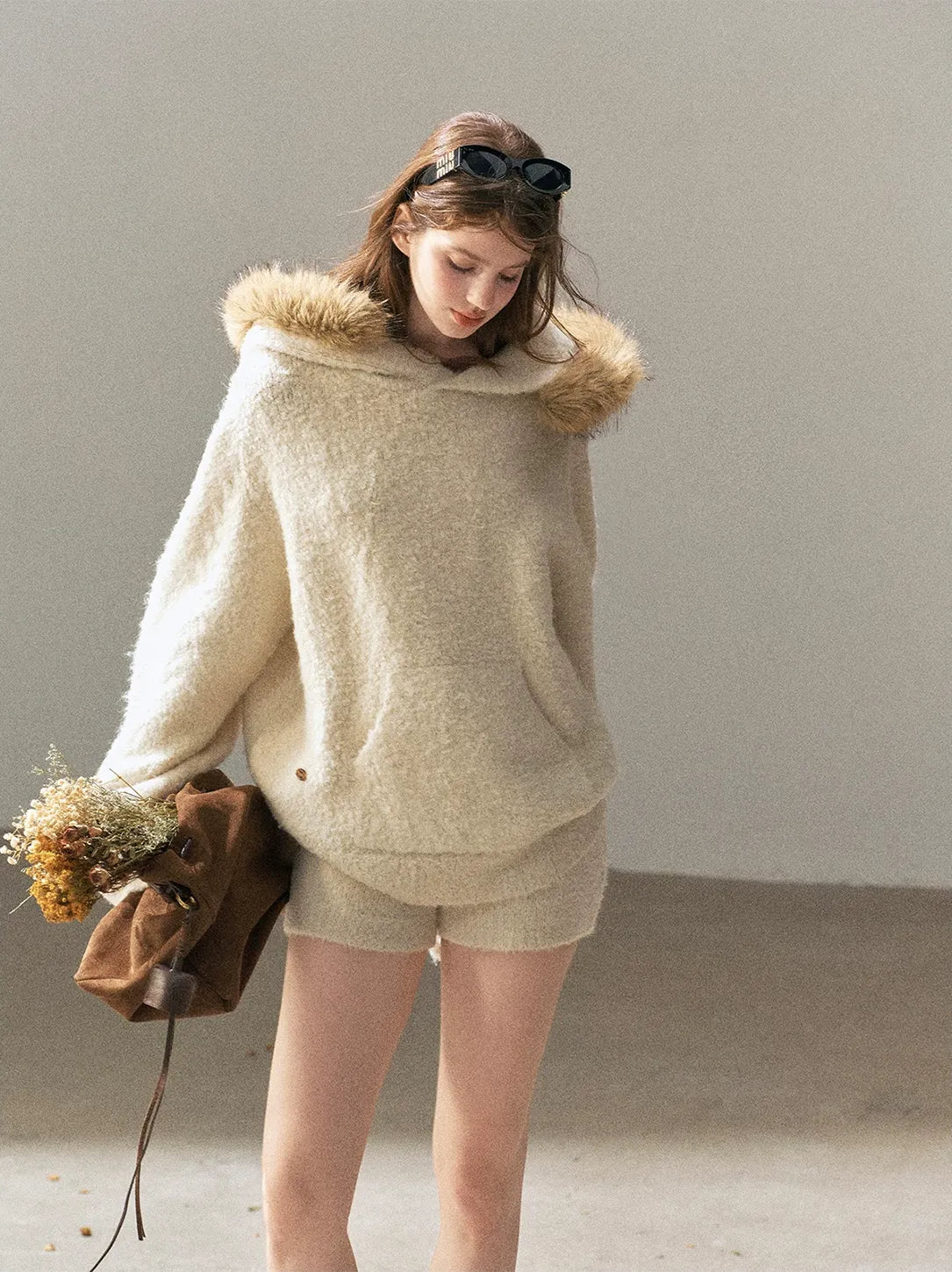 Loop Knit Hooded Set — โหลดรูปภาพ 7 ในแกลเลอรี