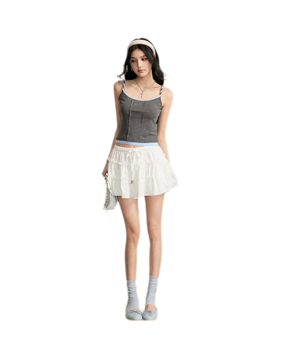 Lace Tie Skirt
