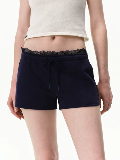 Lace Waist Shorts