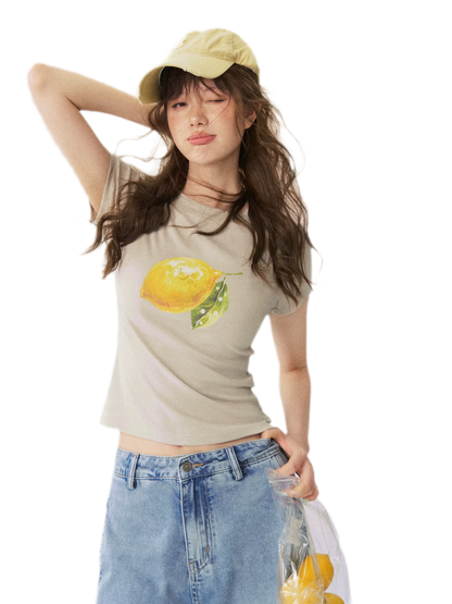 Summer Lemon Graphic Tee