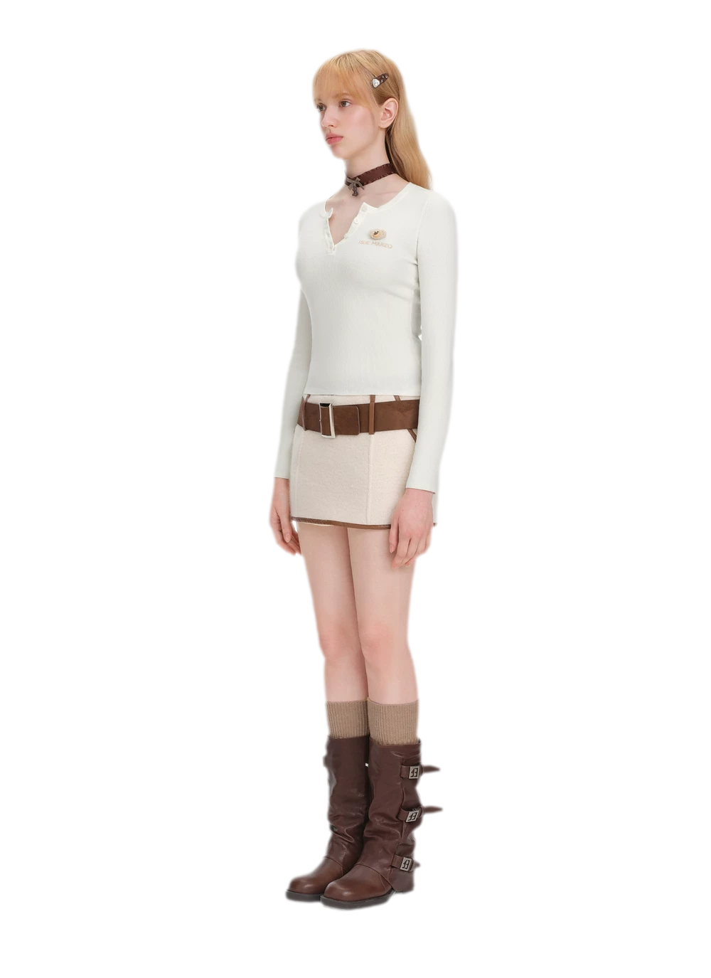 Textured Knit Undershirt