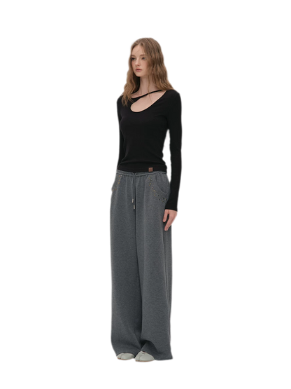 Lyocell Asymmetric Cutout Top