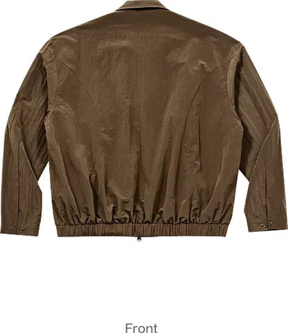 Textured Curved Panel Jacket