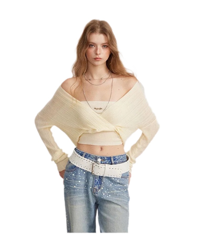Lightweight Ribbed Knit Set