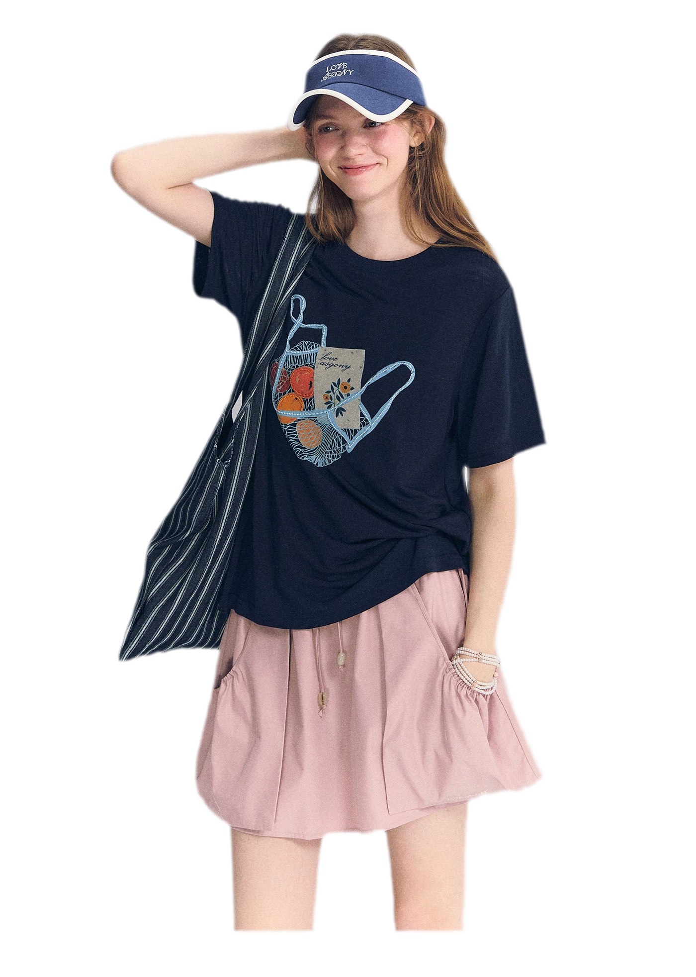 Fruit Embroidery Tee