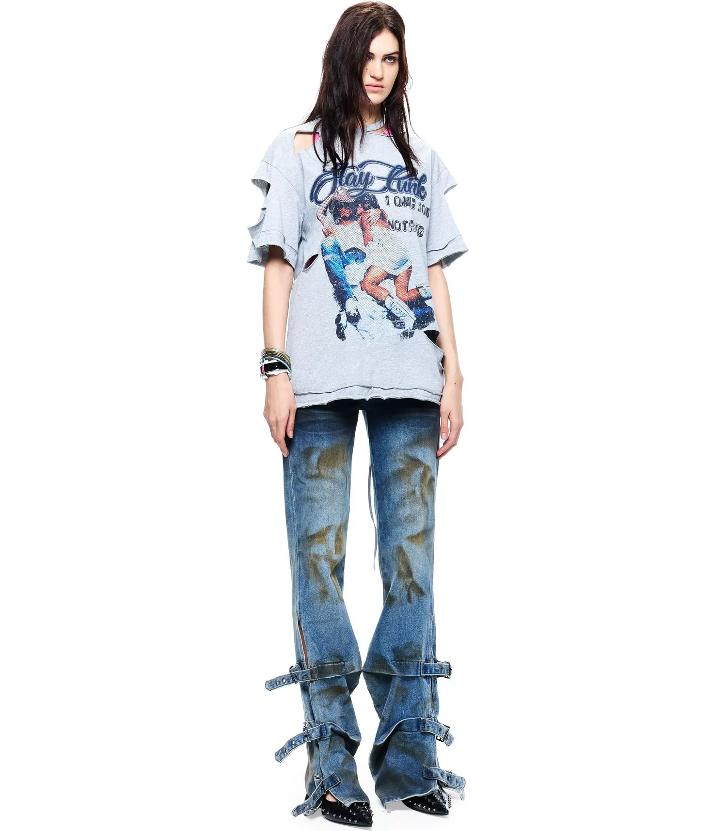 Distressed Punk T-Shirt