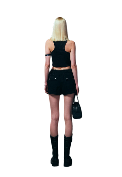 Cross Statue Cargo Sports Shorts