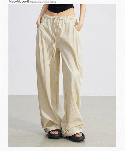 Casual Workwear Wide-Leg Pants