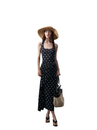 Polka Dot Twist Dress