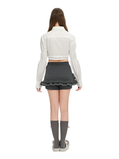 Two-piece Hoodie Skort
