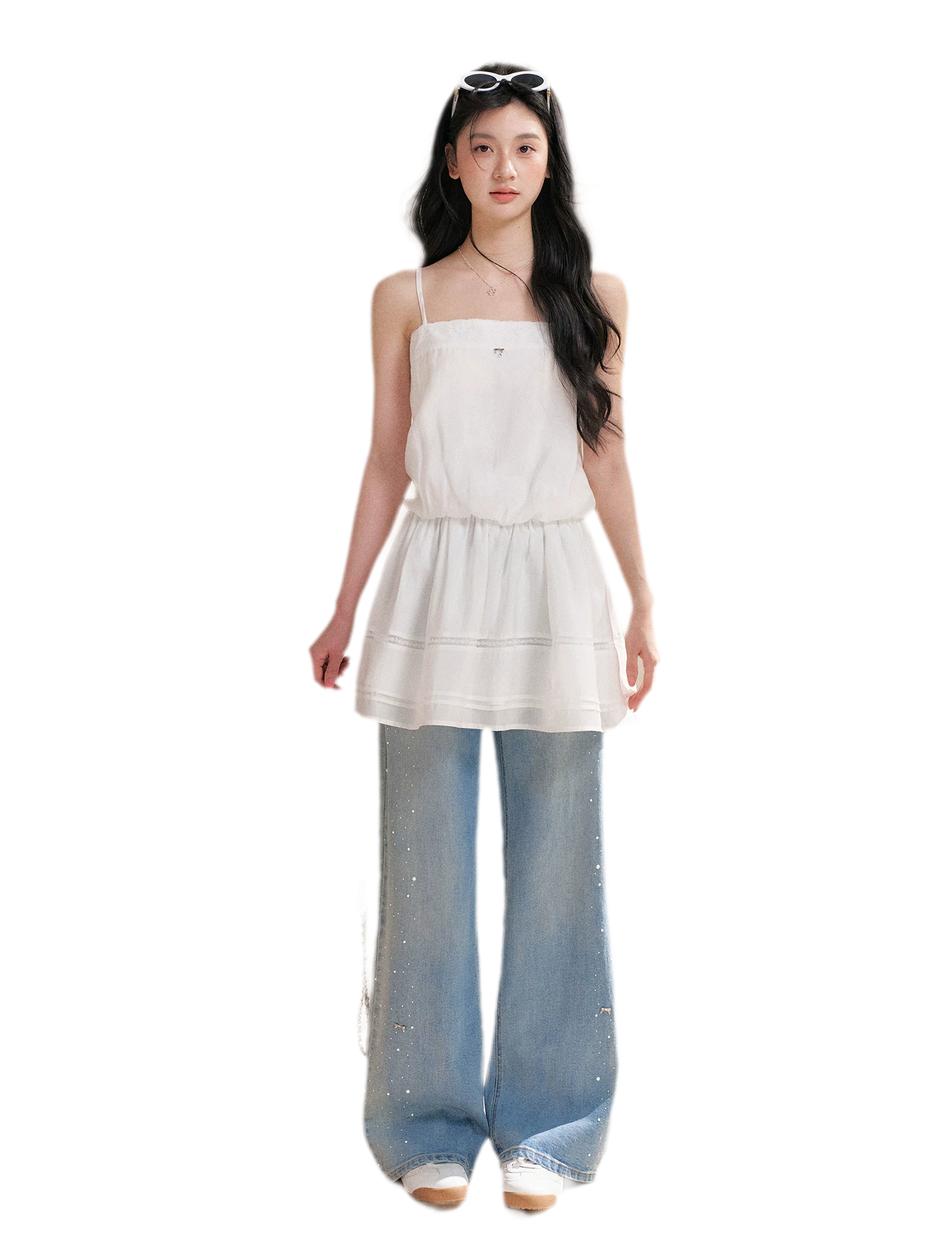 Staycation Straight Leg Moonlight Jeans