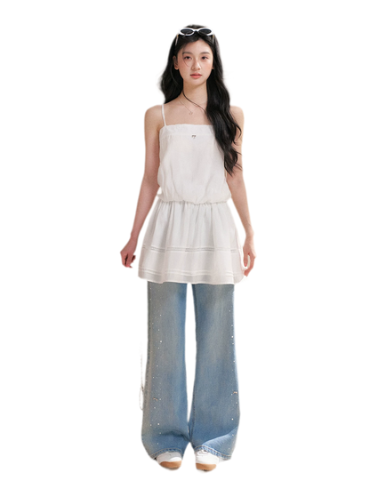 Staycation Straight Leg Moonlight Jeans