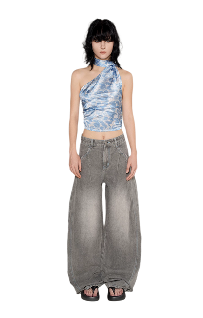 Asymmetric One-Shoulder Top