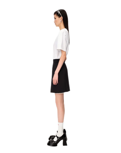 Cotton Logo Heart T-Shirt
