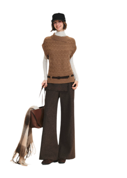 Weicher karierter Oversize-Schal mit Fransen