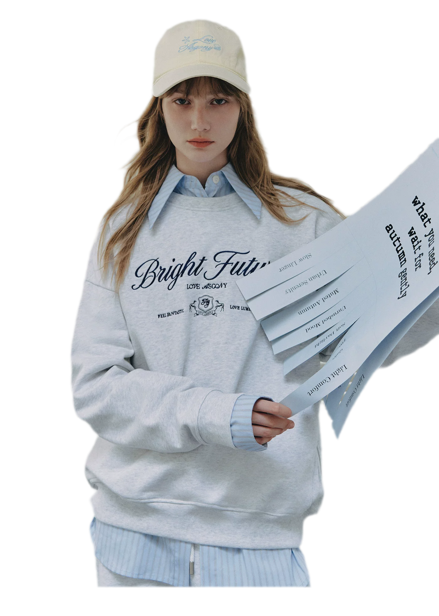 Embroidered Graphic Crewneck Sweatshirt