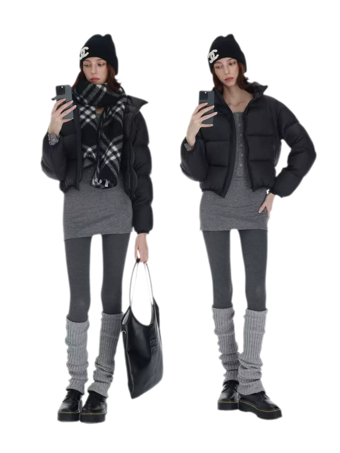 90 White Down Puffer Jacket