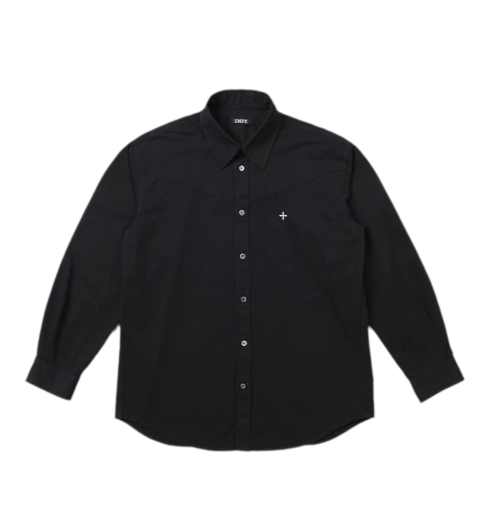 Cross Badge Work Shirt