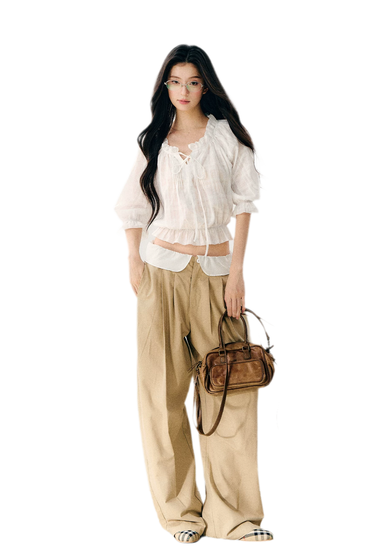 Korean Relaxed Wide Pants