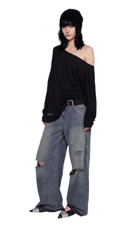 One-Shoulder Top