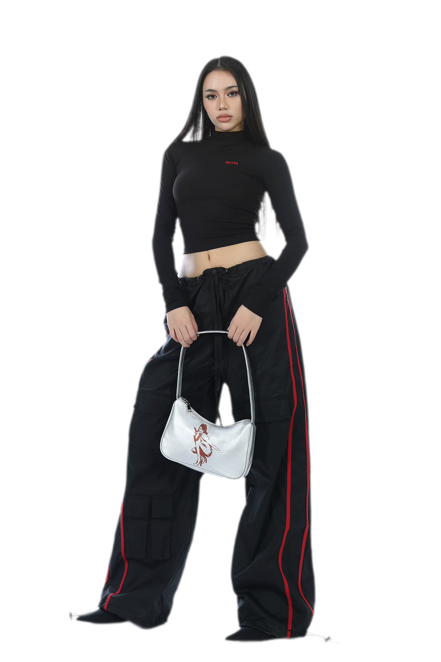 Silver Hobo Handbag
