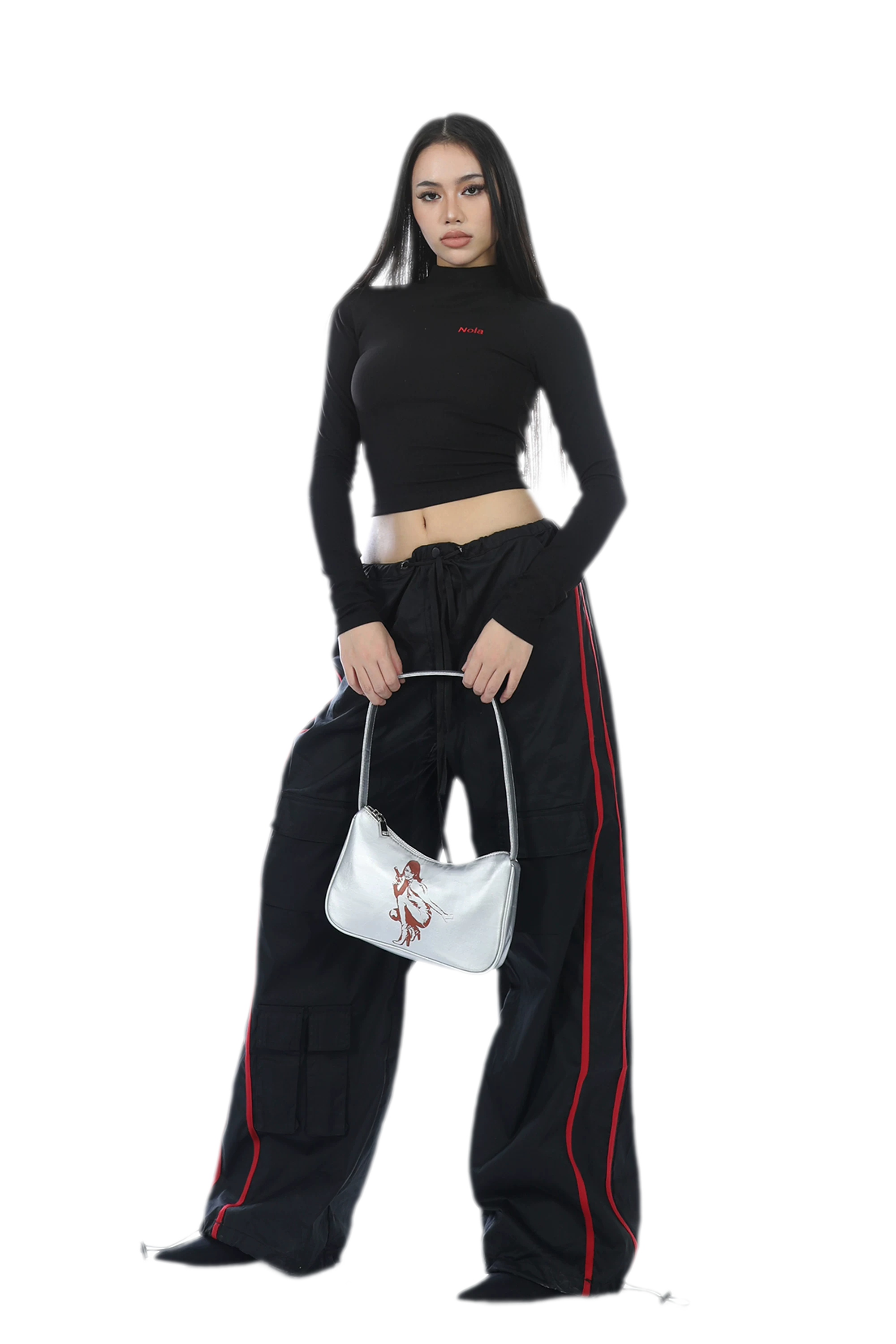Silver Hobo Handbag