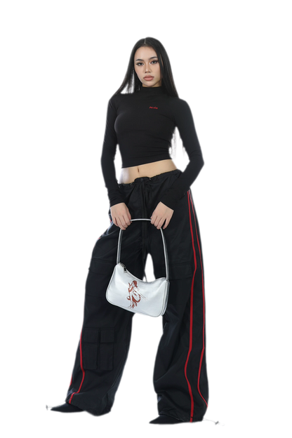 Silver Hobo Handbag