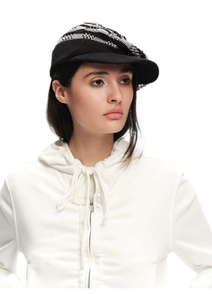 Washi Knit Short Brim Hat