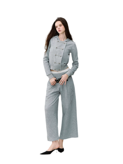 Hooded Knit Set