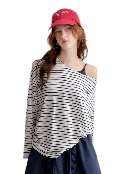 Lyocell Off Shoulder Top