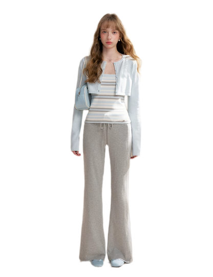 Knit Cardigan Cami Set