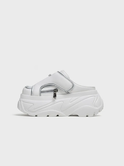 Thick Sole Mule Sandals