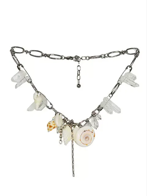 Shell Crystal Necklace