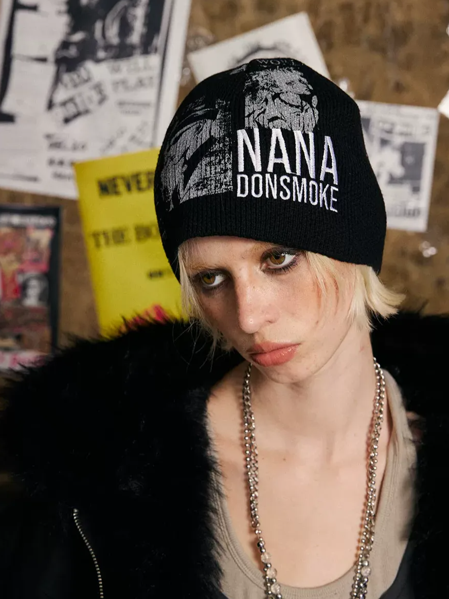 DSM X NANA Graphic Knit Beanie