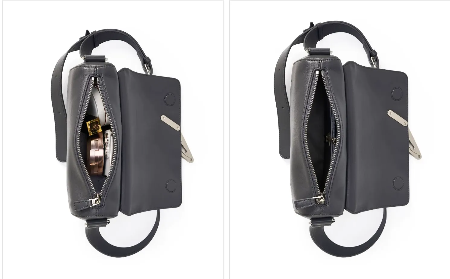 Sheep-Grain PU Flap Bag