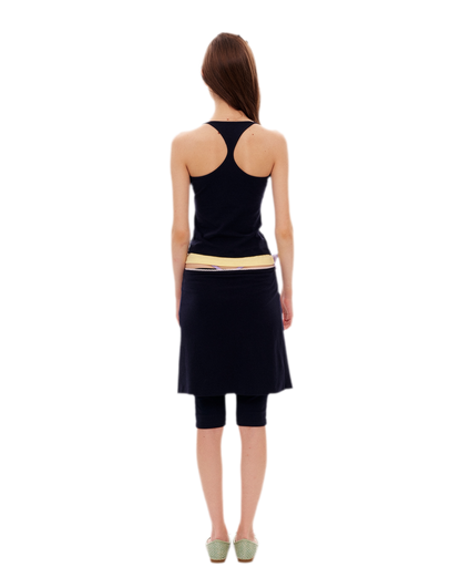 Floral Print Camisole Skirt-Shorts Set