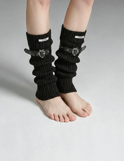 Knit Sock Leg Warmers