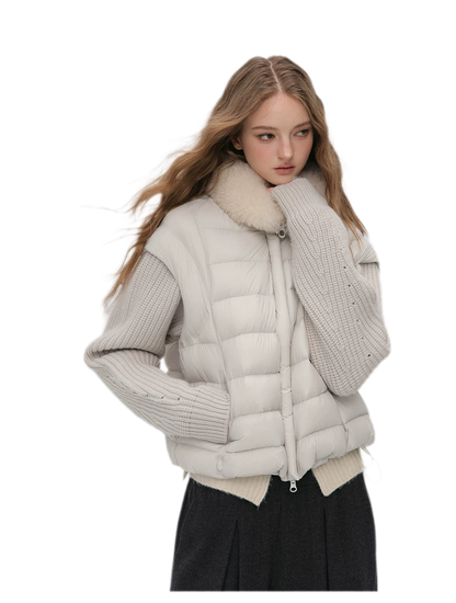 Detachable Sleeve Down Vest