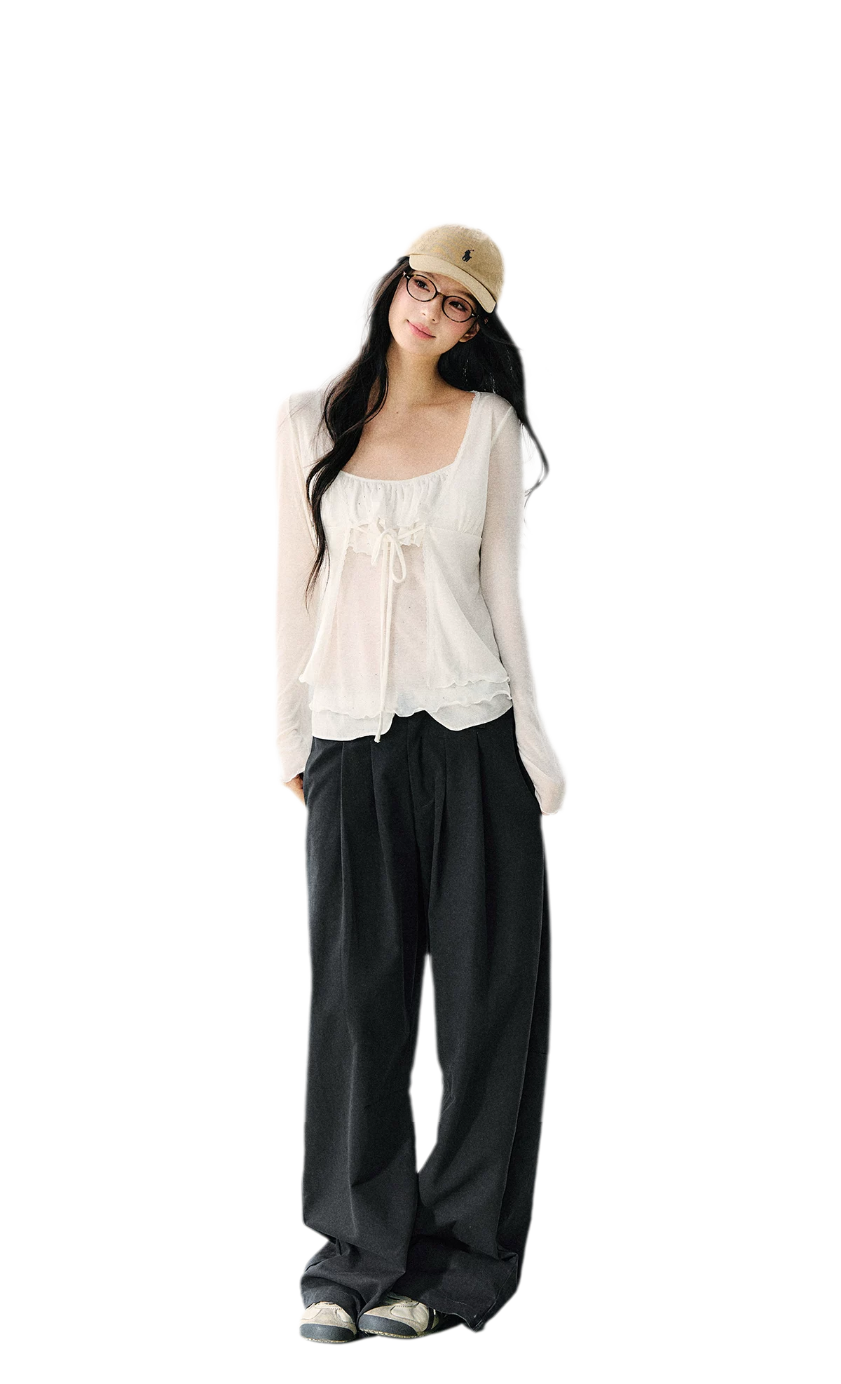Sweet Ruffle Cardigan Set