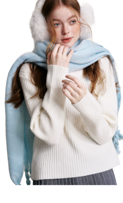 Winter Plush Long Scarf