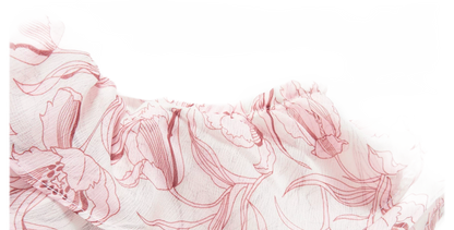 Ruffled Boned Bustier Top